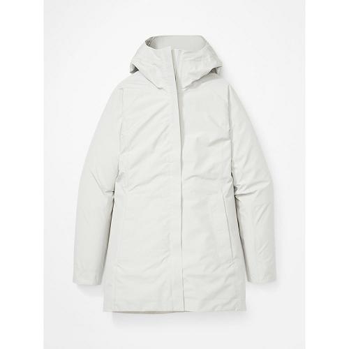 Marmot Rain Jacket White NZ - Essential Jackets Womens NZ2786910